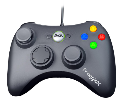 Akcesoria do konsol FROGGIEX X-Wired Controller for Xbox 360/PC FX-X360-PC-B